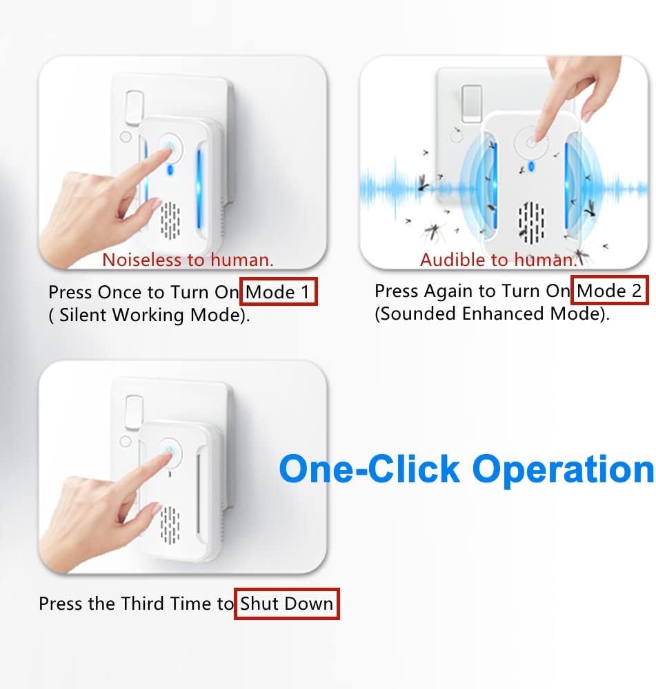 EcoMyLife Ultrasonic Pest Repeller (6 Pack)