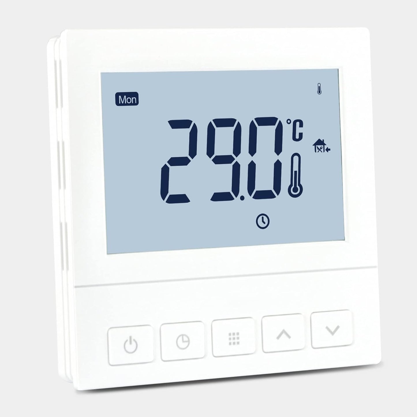 WateUnderfloor Heating Thermostat Programmable 3 AMP Room Stat with Air Sensor Push Button