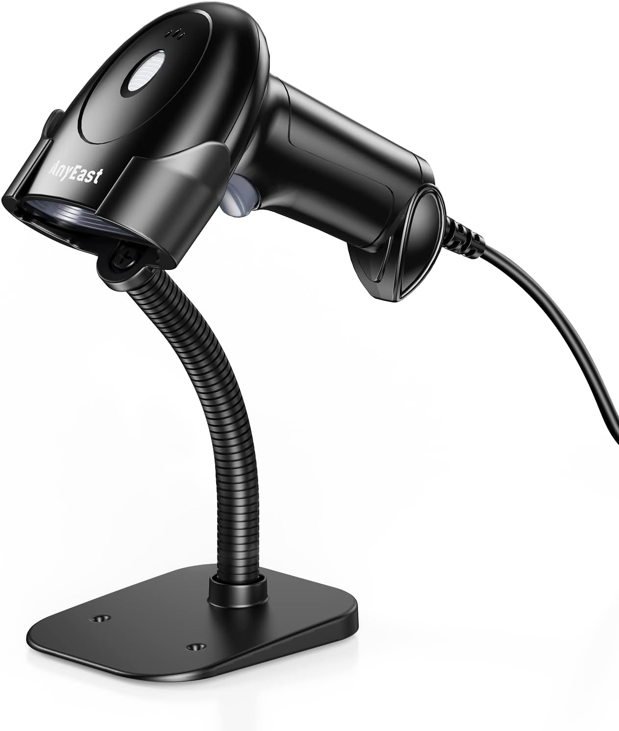 Barcode Scanner with Stand, USB Wired Inventory 2D/1D