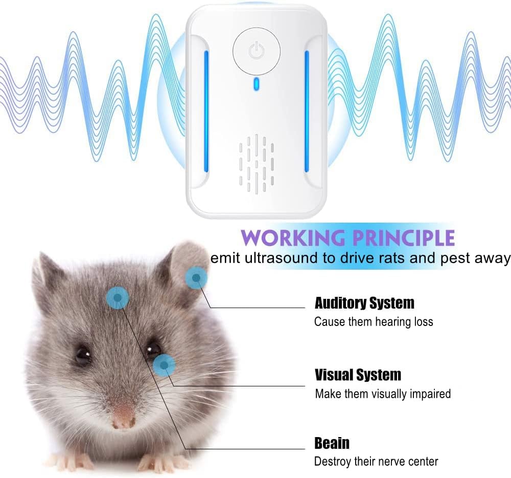EcoMyLife Ultrasonic Pest Repeller (6 Pack)
