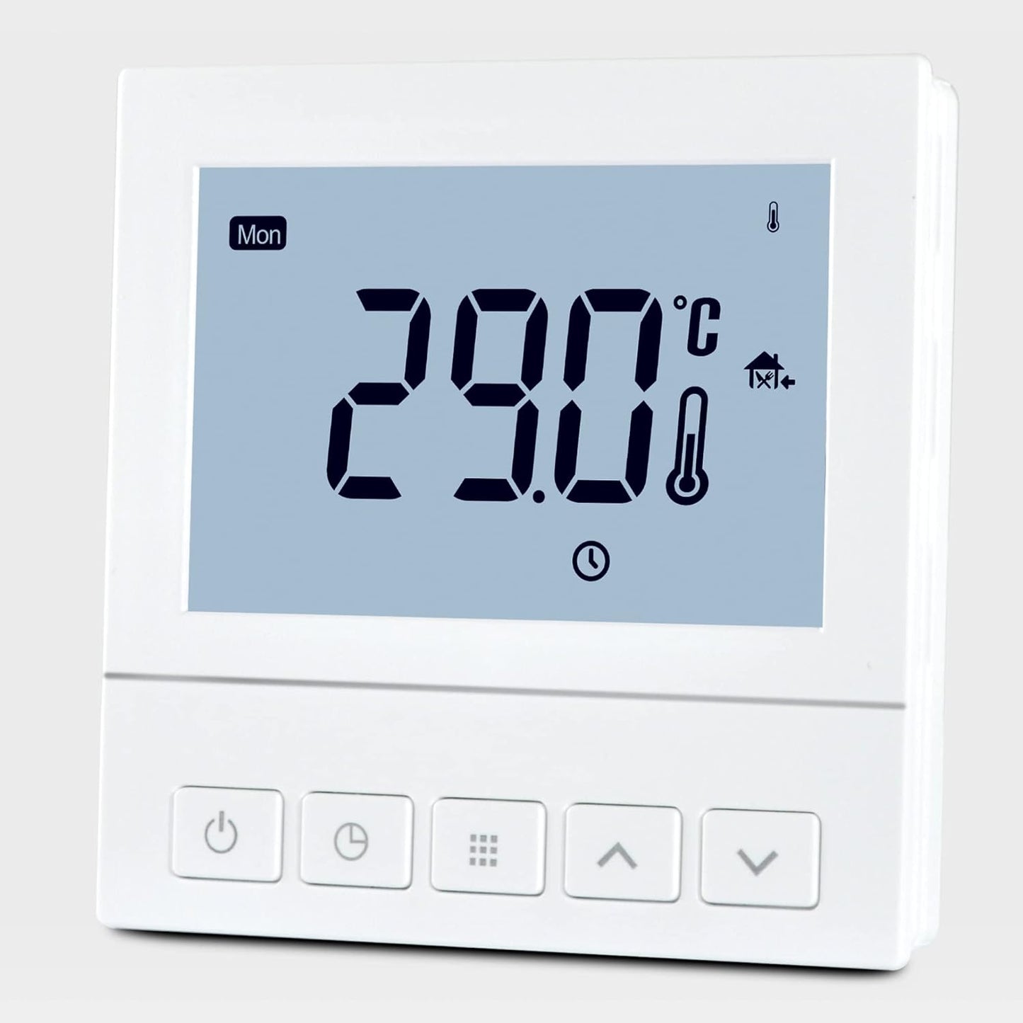 WateUnderfloor Heating Thermostat Programmable 3 AMP Room Stat with Air Sensor Push Button