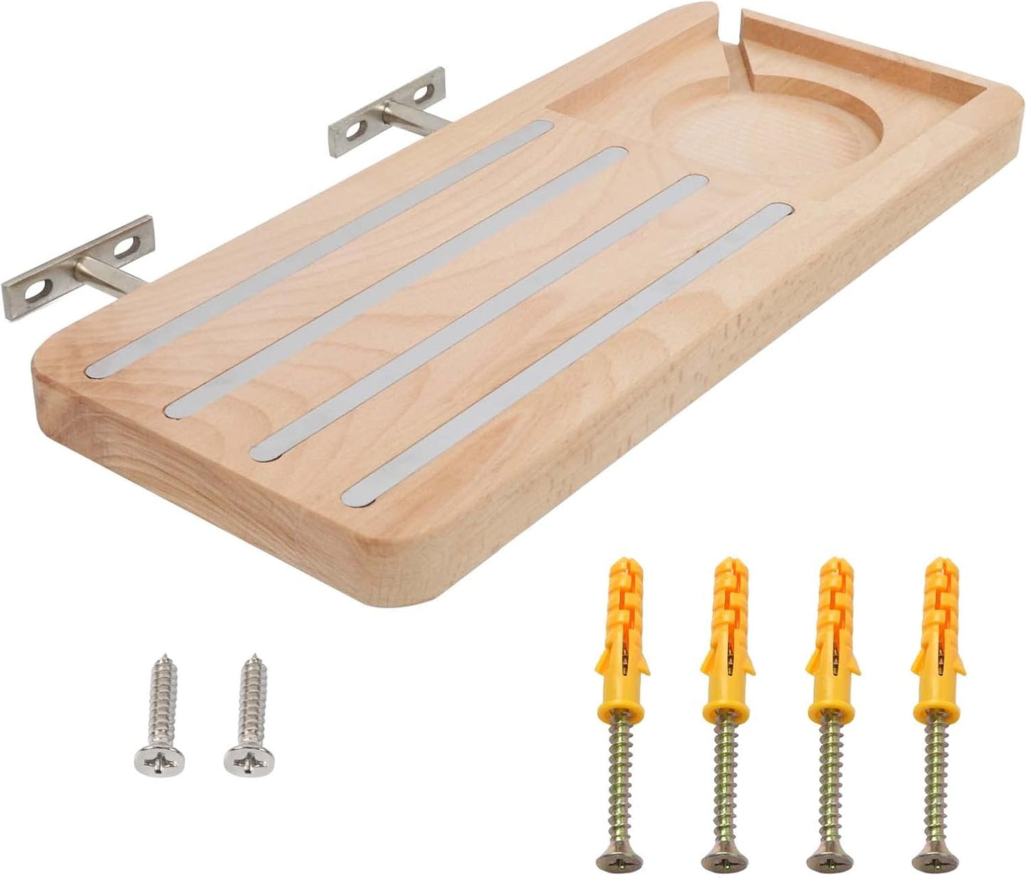 Wooden Wall Shelf for Tonies, Children's Music Box - Decor for Boys & Girls