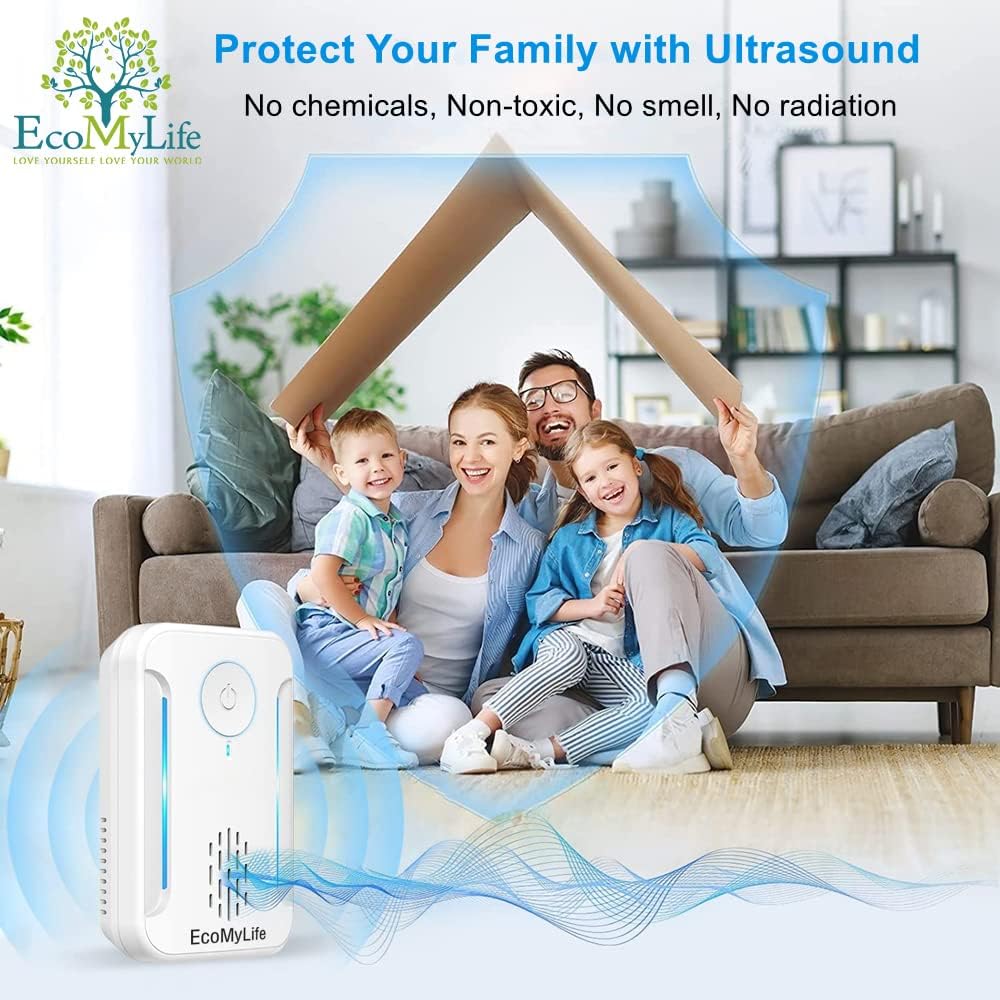 EcoMyLife Ultrasonic Pest Repeller (6 Pack)