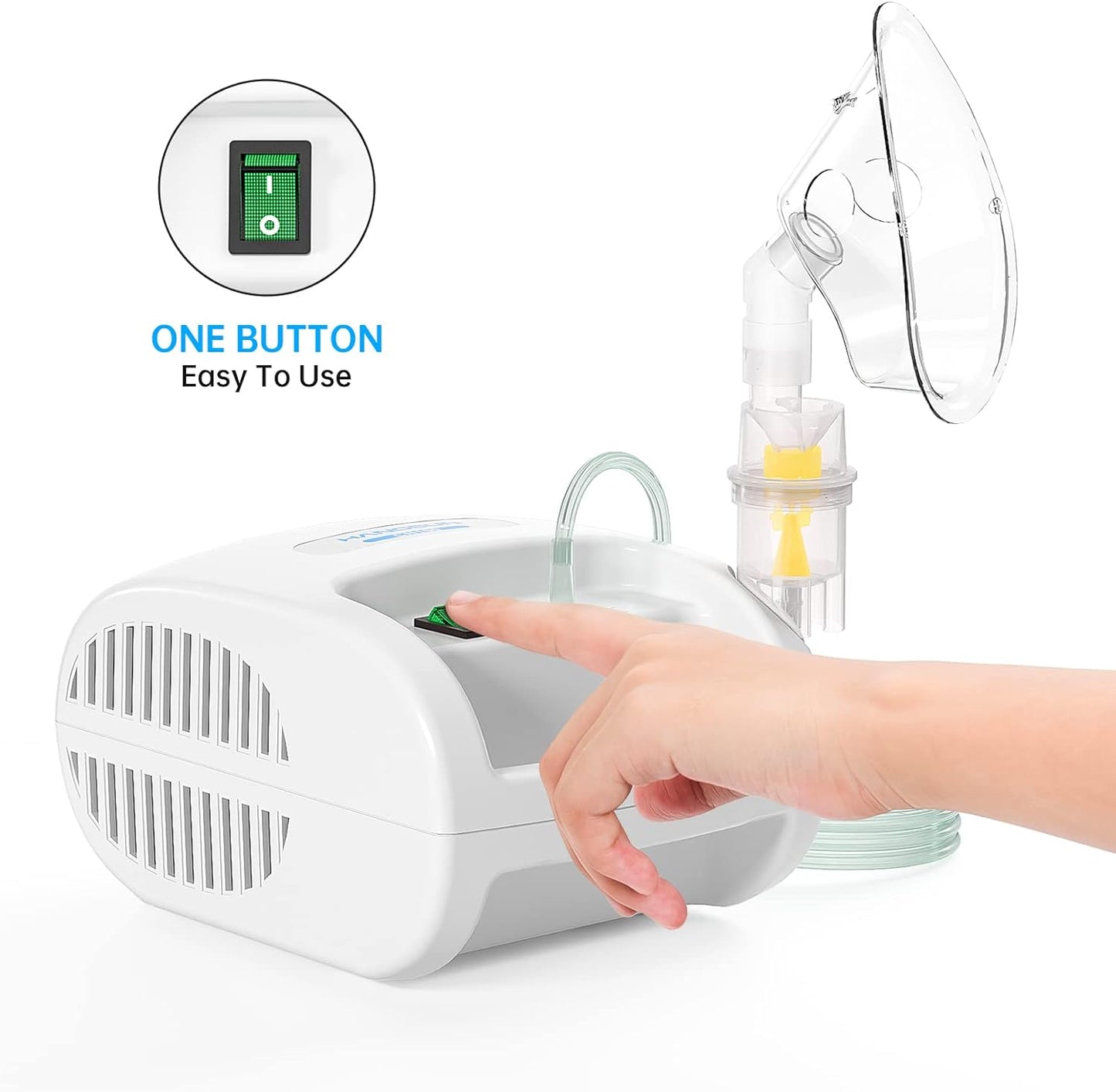 Compact Compressor System Vaporizer Mist Inhaler Machine