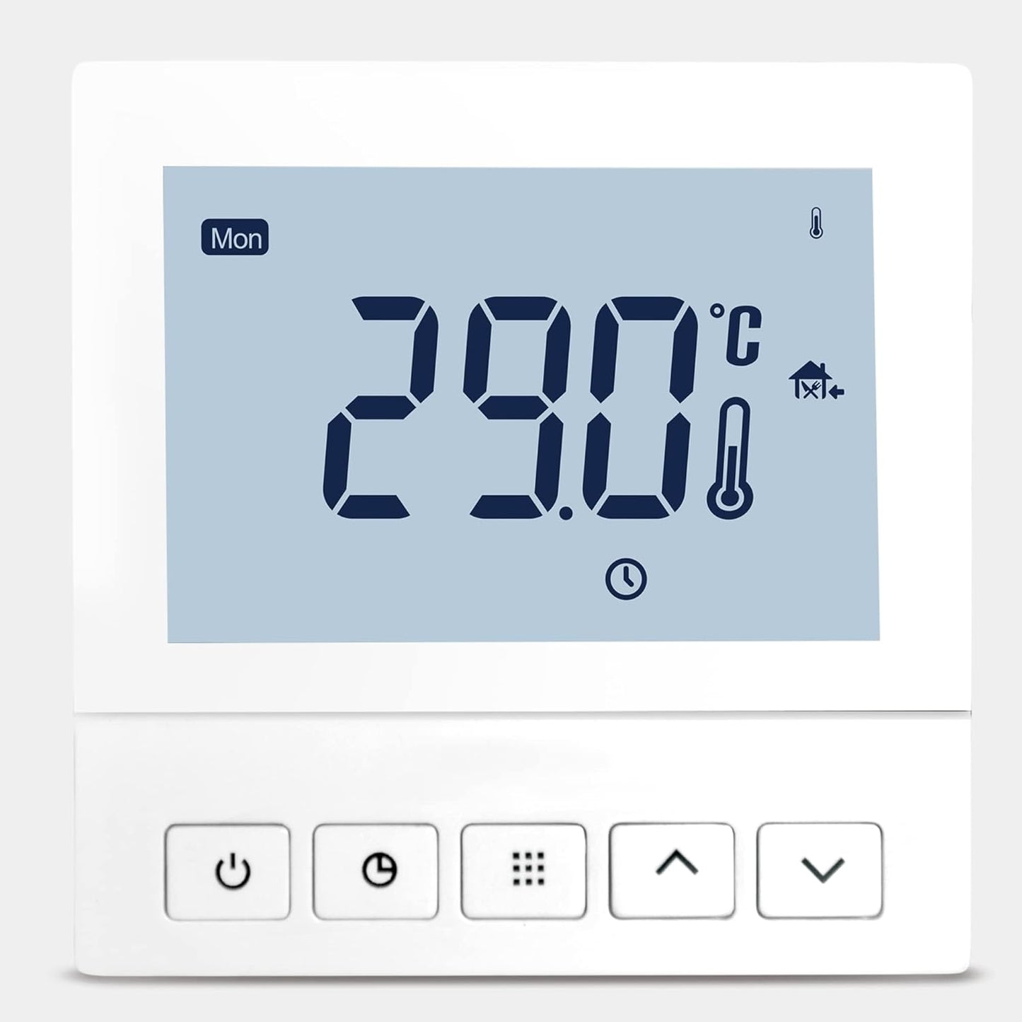 WateUnderfloor Heating Thermostat Programmable 3 AMP Room Stat with Air Sensor Push Button