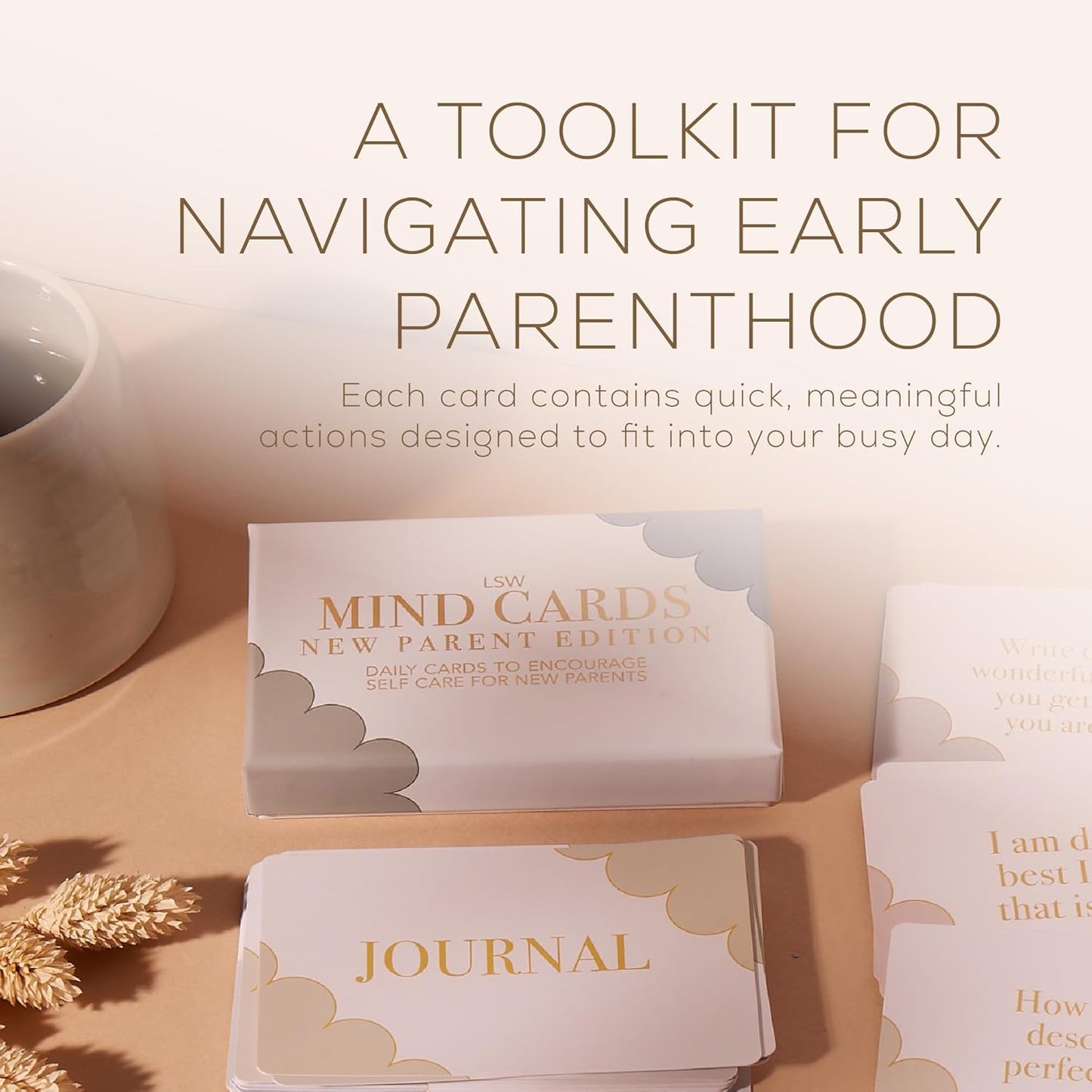 London Mind Cards | 45 Cards for Daily Emotional Support | Mindfulness Exercises & Self Care