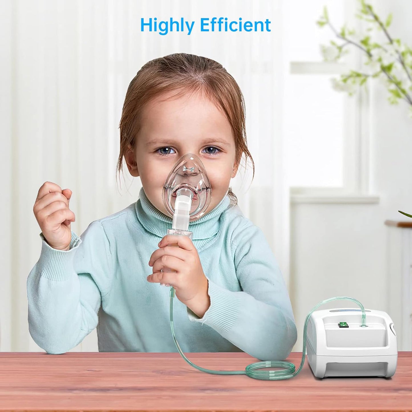 Compact Compressor System Vaporizer Mist Inhaler Machine