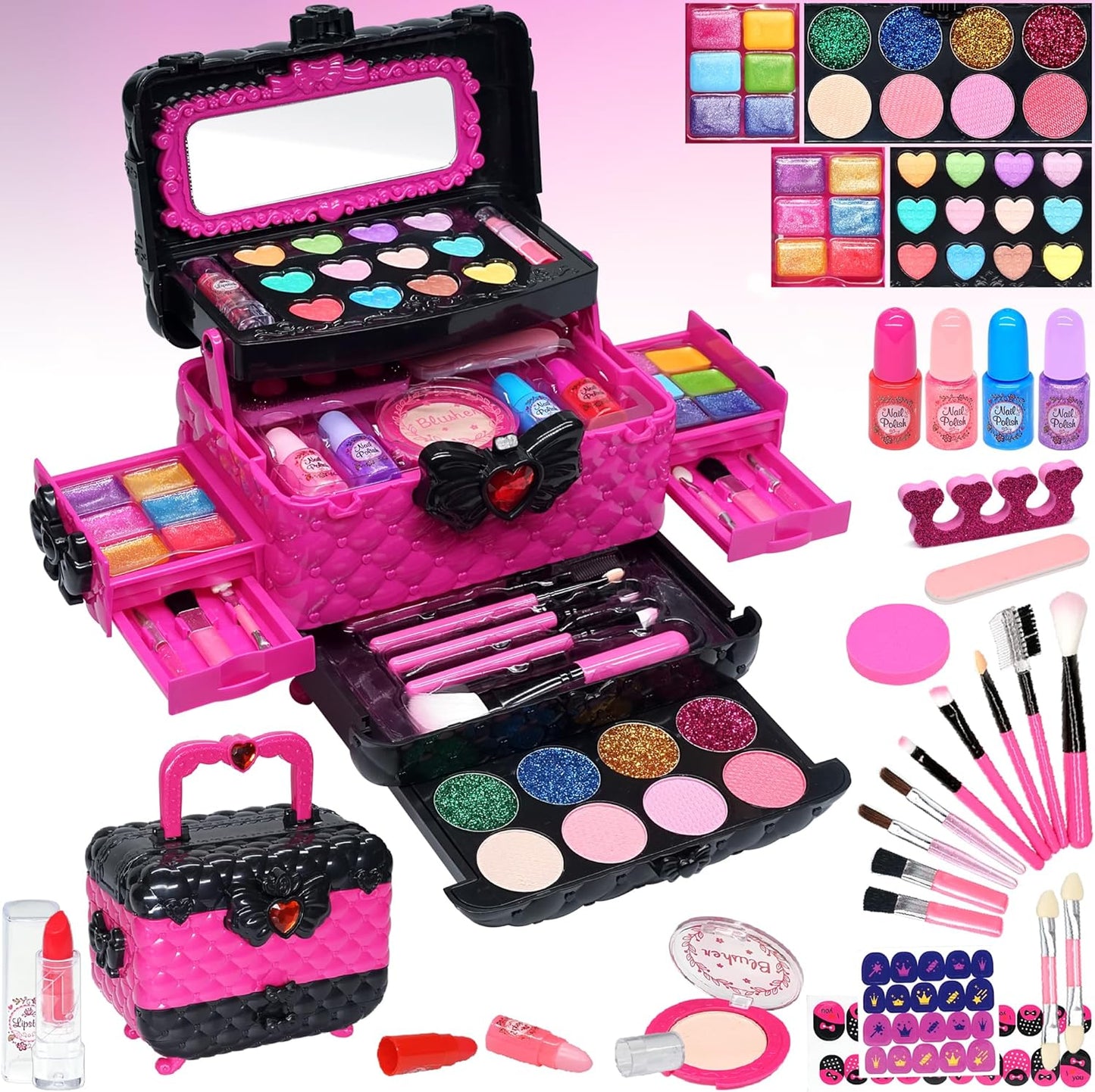 Kids Makeup Sets for Girls - Safe and Washable