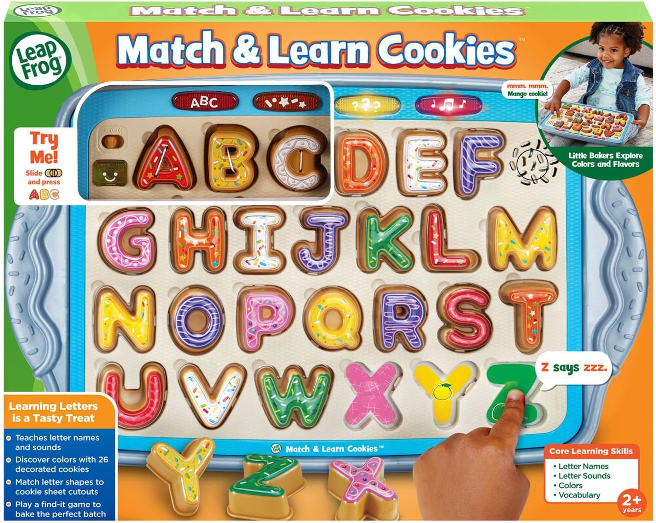 Leapfrog Match and Learn Cookies