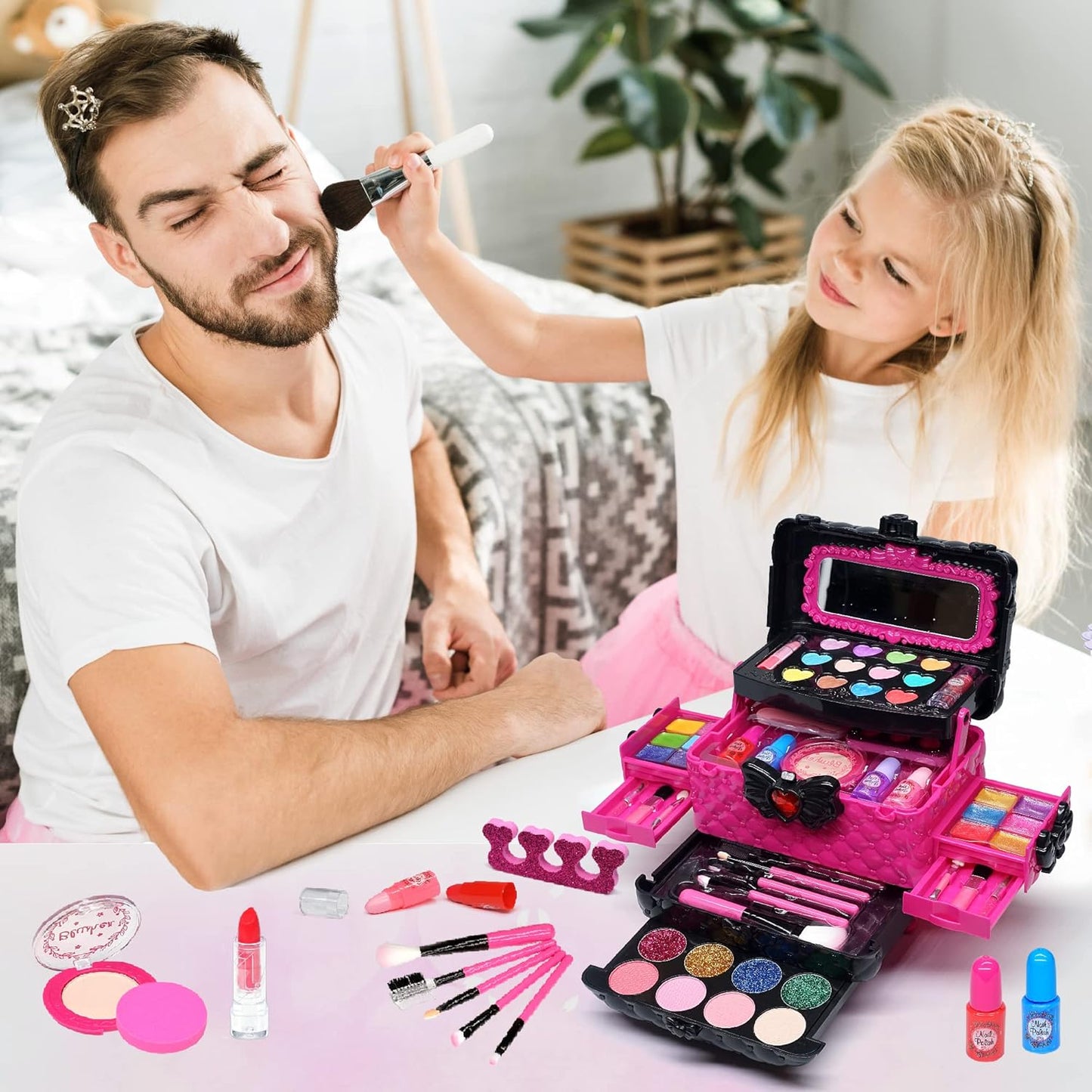 Kids Makeup Sets for Girls - Safe and Washable