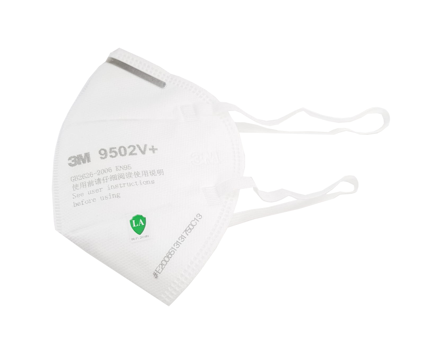 3M KN95 protective masks for adults with adjustable nose clip and ear loops