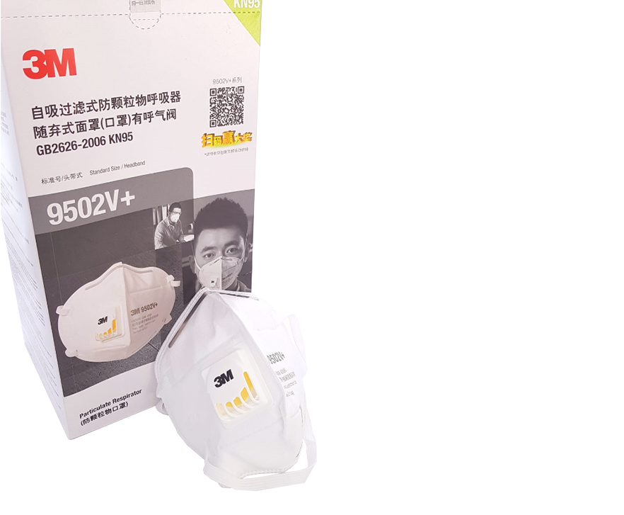 3M KN95 protective masks for adults in a pack, designed for safety and comfort.