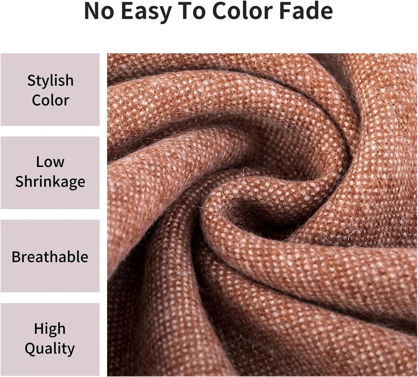 Soft Australian wool throw blanket with stylish colour and breathable, high-quality fabric