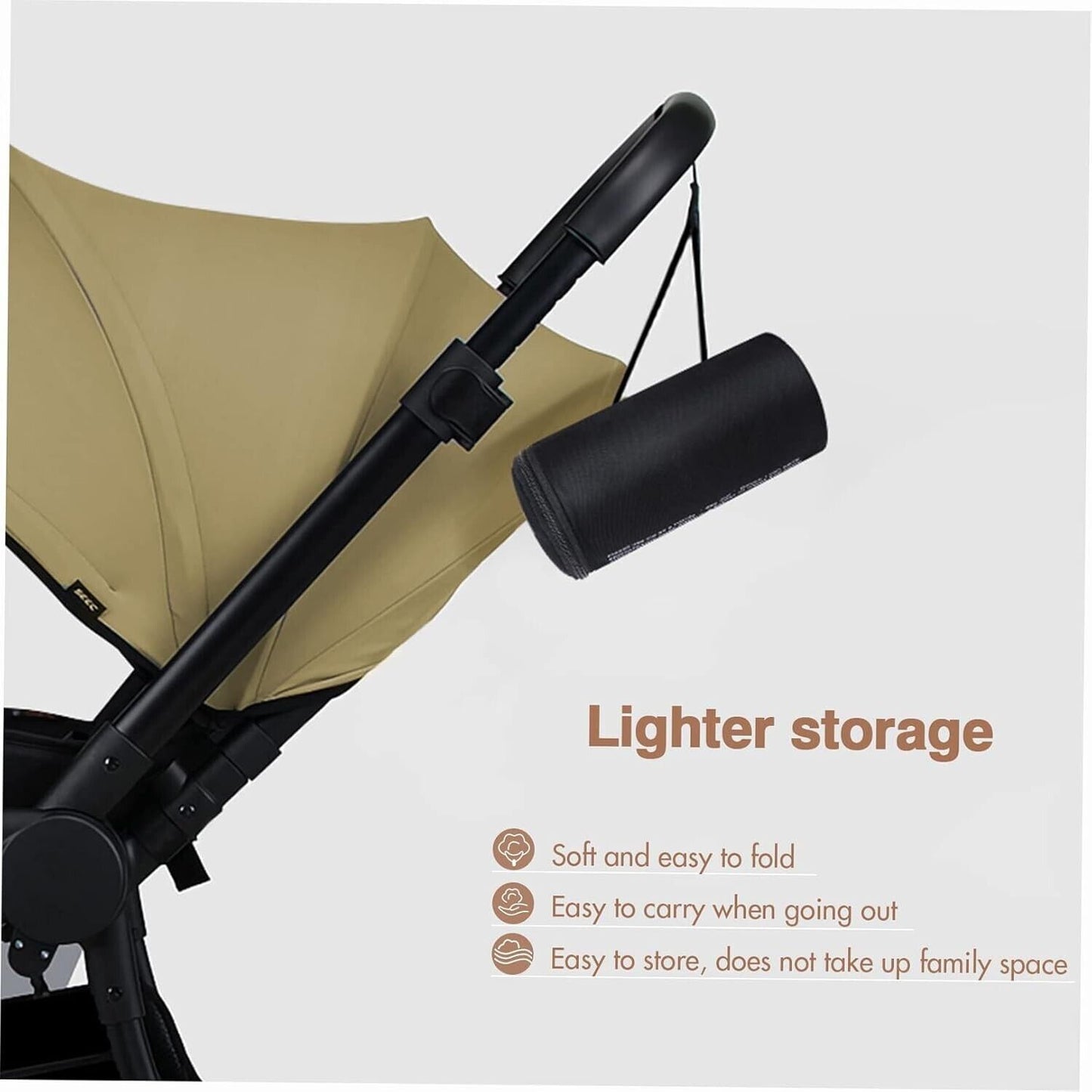 Breathable baby wrap carrier for comfortable carrying, easy to fold, and store without taking up space