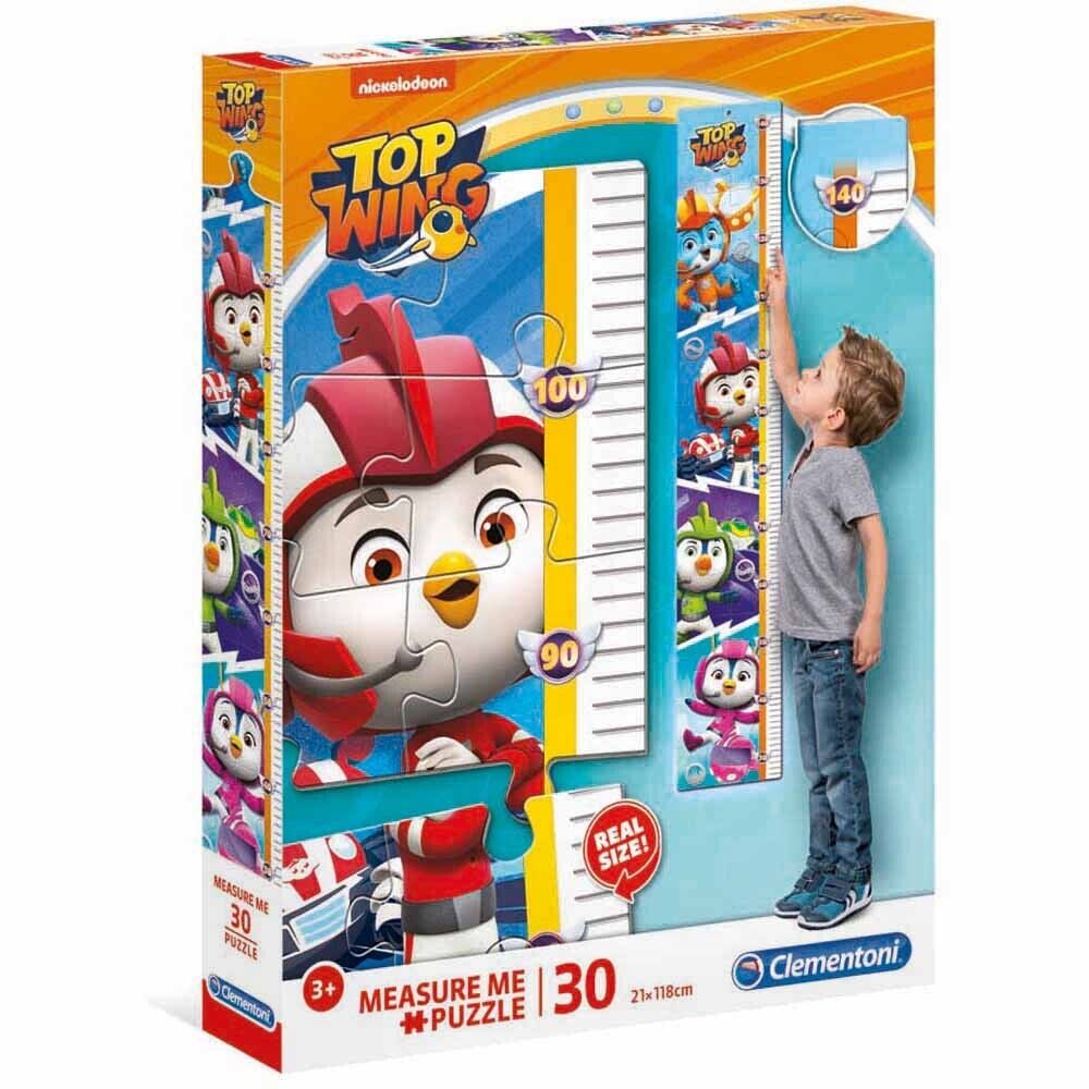 Clementoni Top Wings Measure Me Puzzle for Kids with Height Chart and Colourful Characters