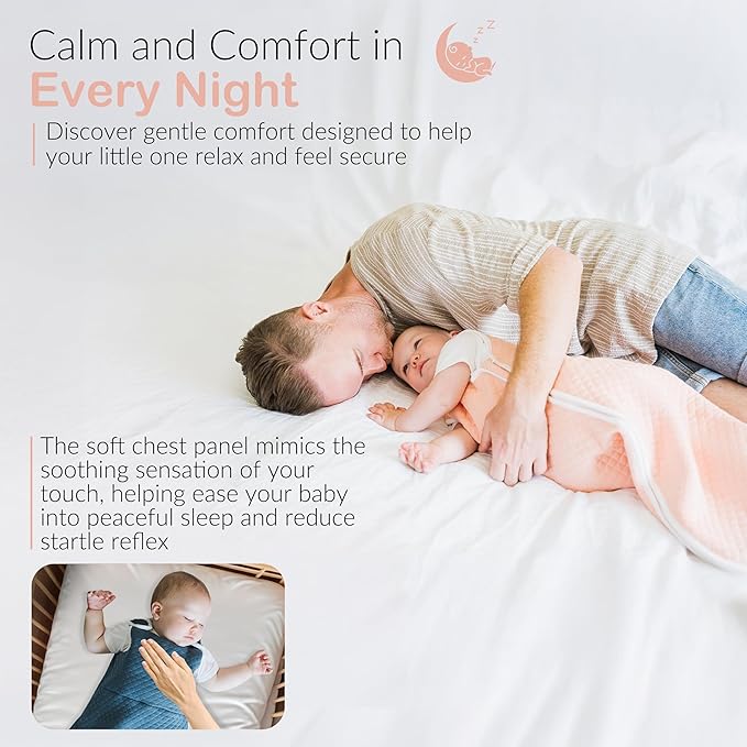 Babygator cotton baby sleep sack 1.2 tog with soft chest panel for secure sleep and comfort