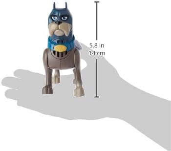 Fisher-Price DC Super Pet League Ace talking toy in grey and blue for interactive playtime fun