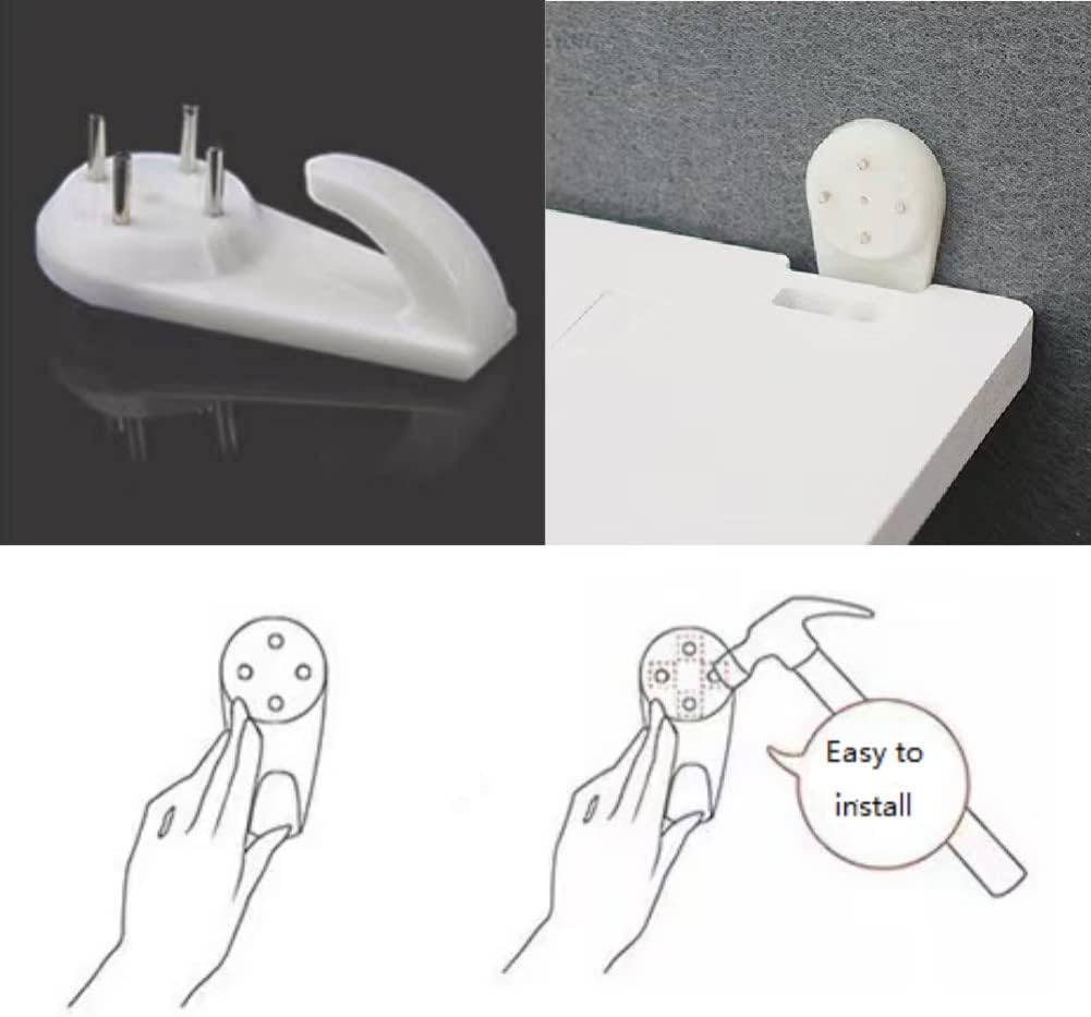 Installation guide for Kokey-xy decorative floating shelves set with easy to use fitting tool