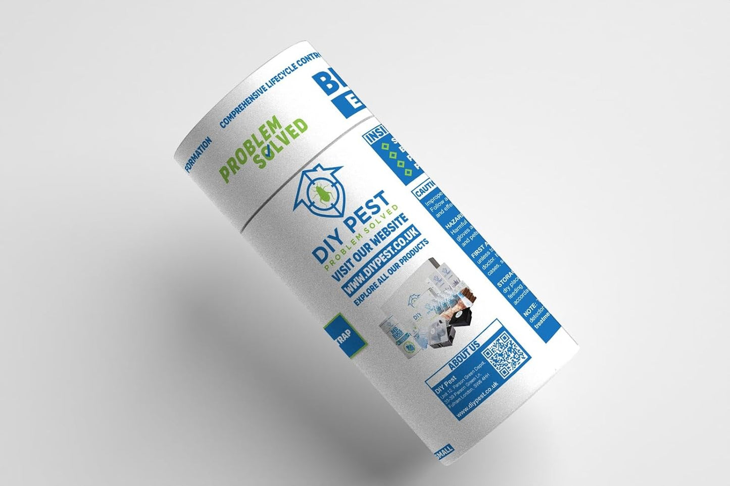 DIY PEST Bed Bug Treatment Kit Safe for Children with detailed instructions and product information