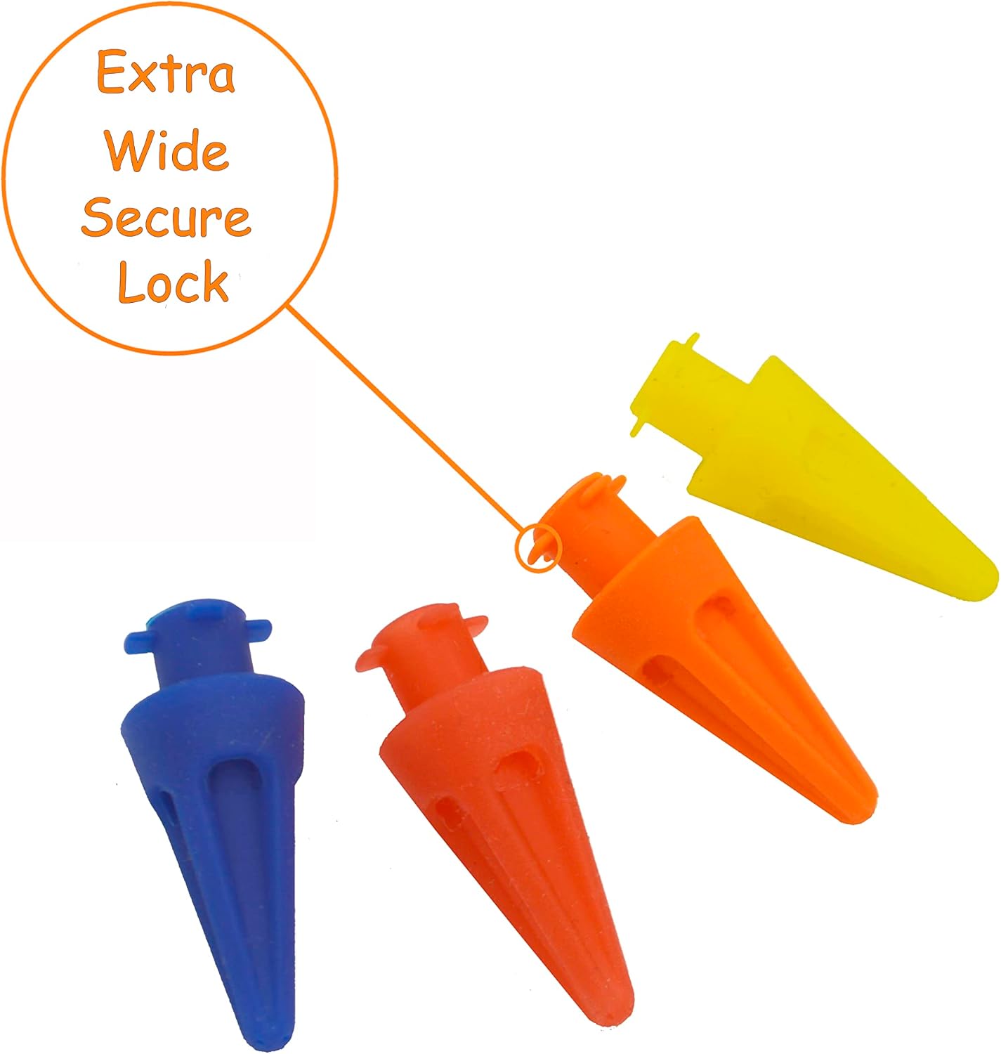 NHEssentials Ear Wax Removal Syringe 20ml with Extra Wide Secure Lock in Multiple Colours