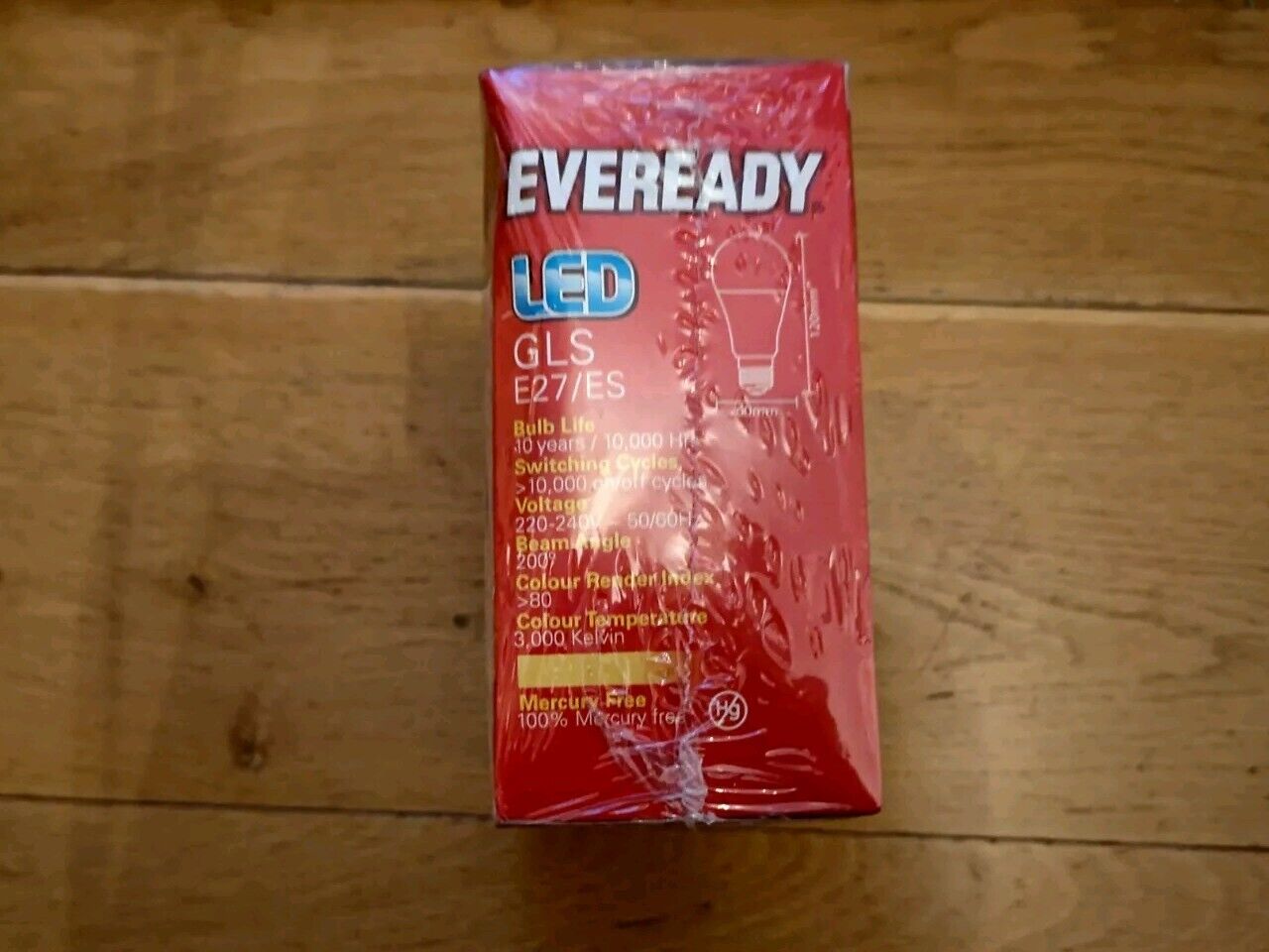 Eveready LED 100W screw bulb value pack with E27/ES fittings and 10,000 hours lifespan