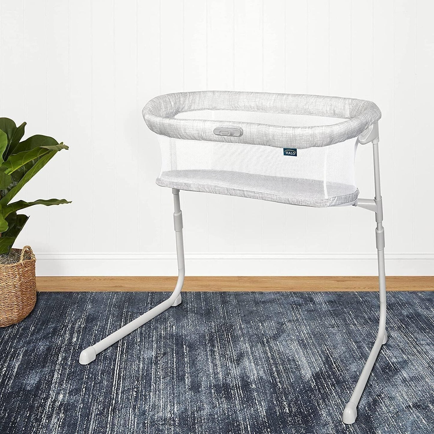 Halo baby bassinet sleeper for safe and comfortable infant sleeping with sleek design