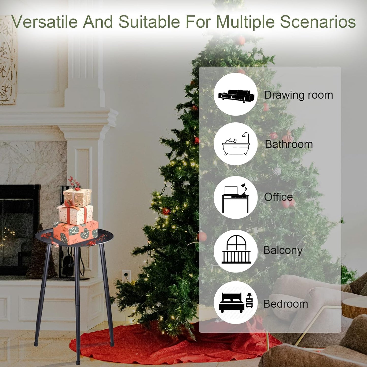 Heavy duty indoor plant stand designed for versatile use in various spaces like the drawing room and office