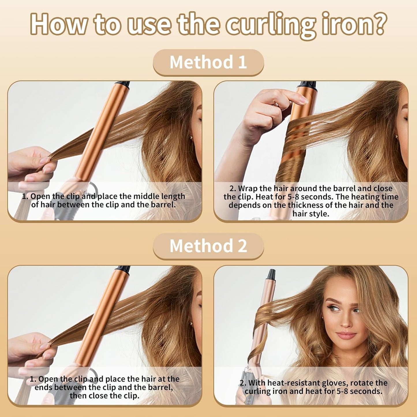 Step-by-step guide to using Itari 25mm hair curlers for beautiful curls