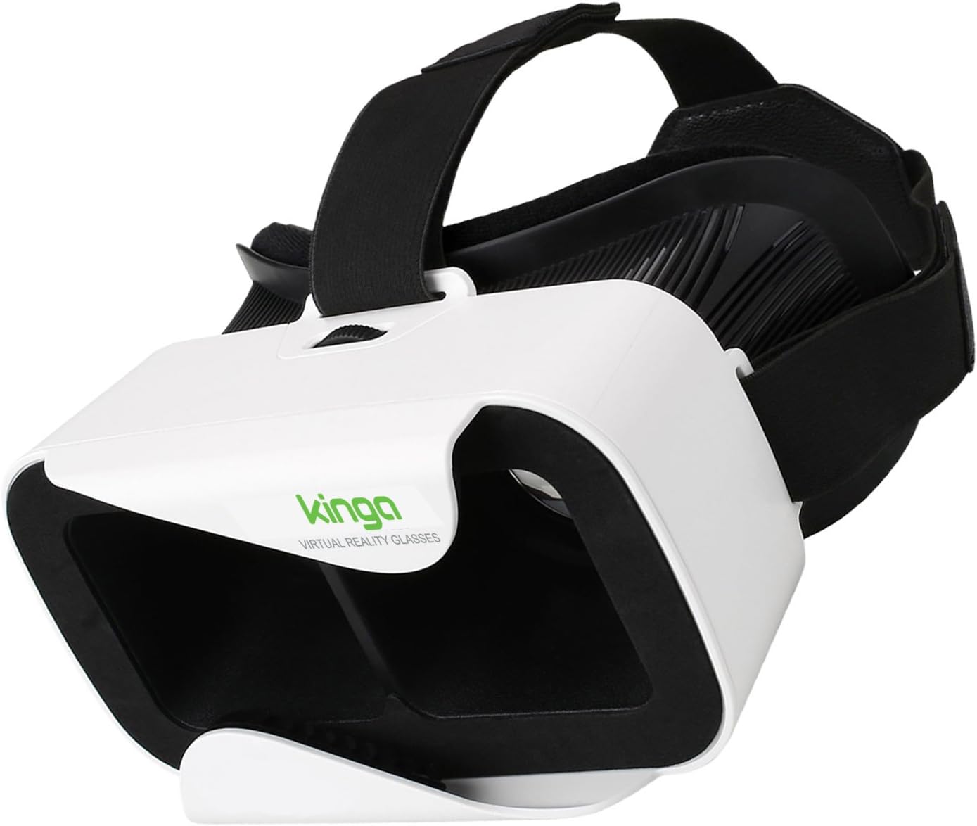 Kinga VR headset for smartphones with adjustable straps for immersive virtual reality experiences