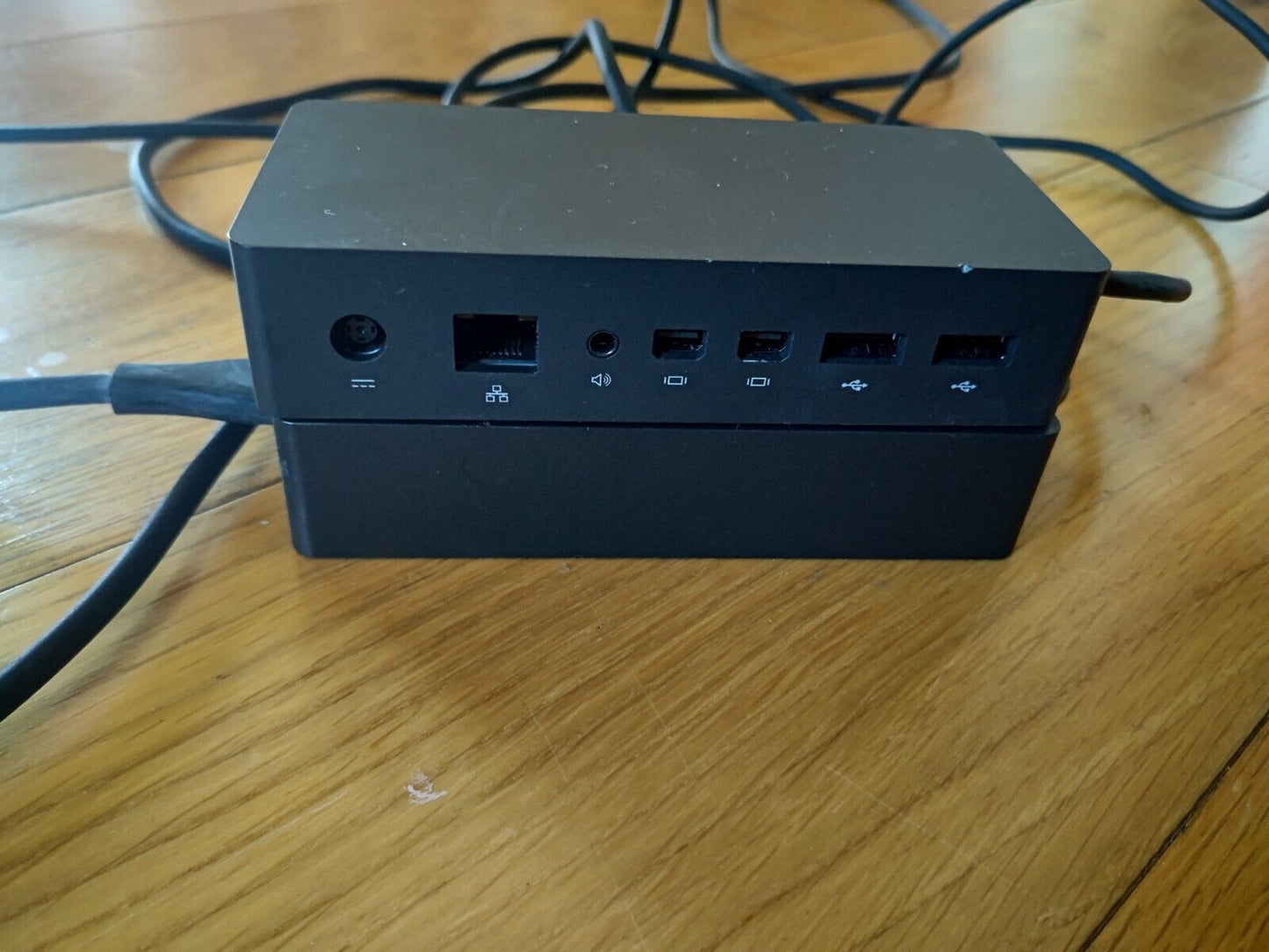 Microsoft Surface Dock with multiple ports for connecting accessories and peripherals
