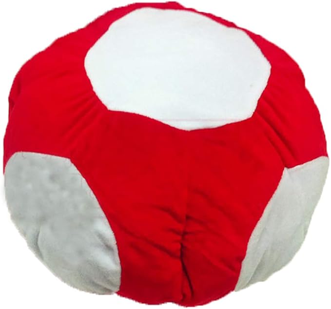 AYYOHON Mushroom Hat Cosplay Accessory in Red and White for Fun Dress-Up Events