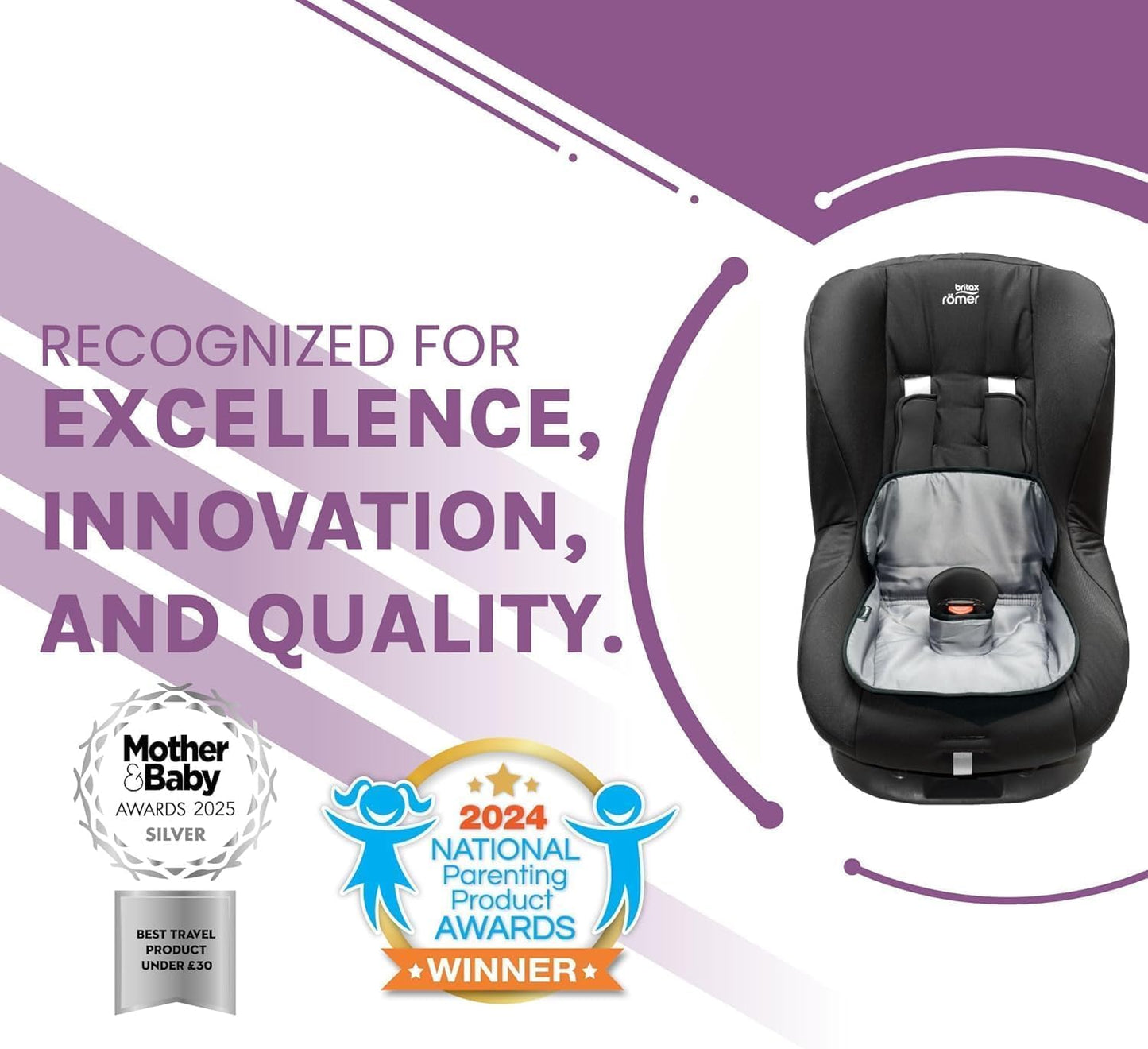 Lynmark potty training car seat protector designed for easy cleanup and comfort in child car seats