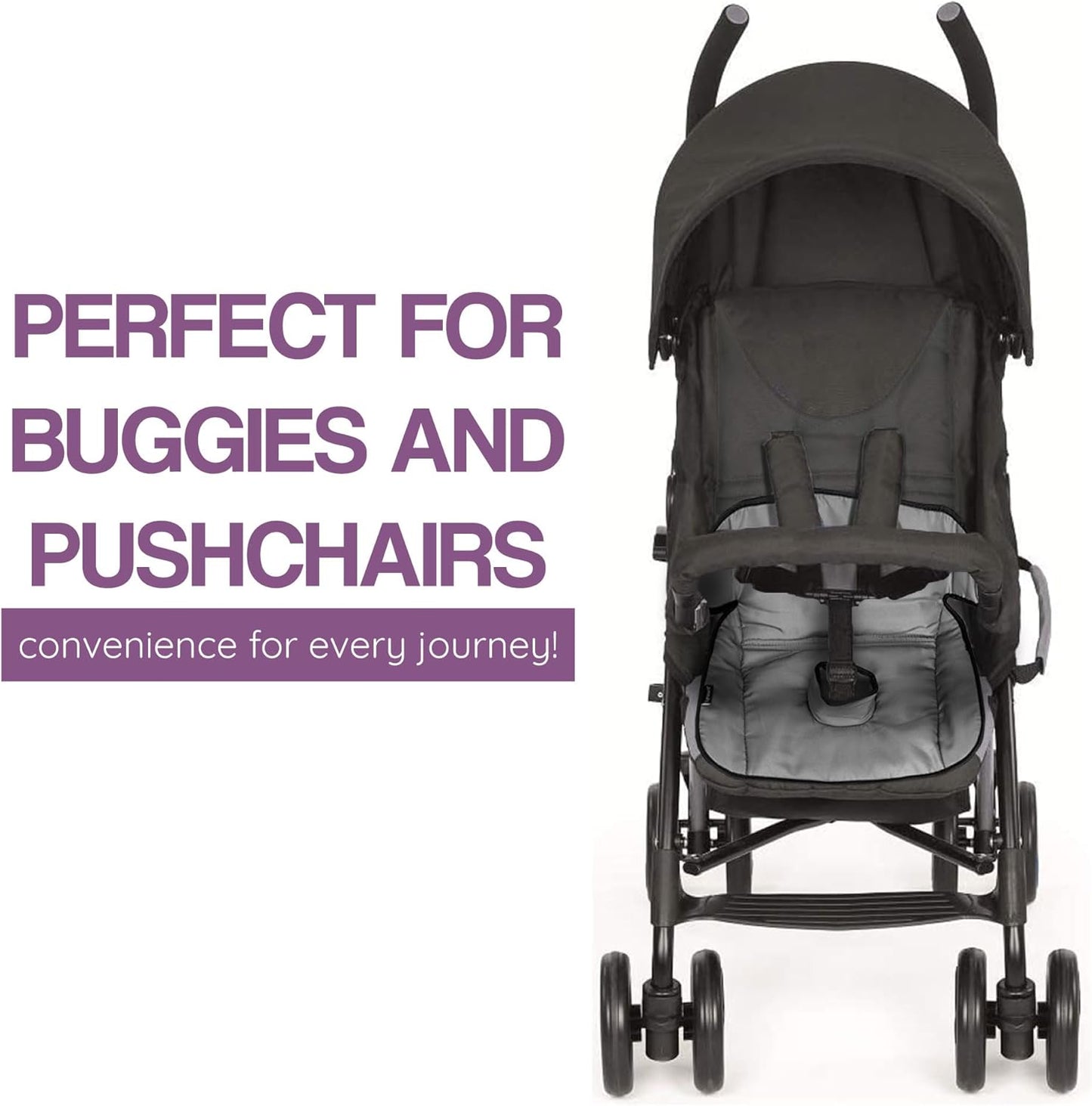 Lynmark potty training car seat protector designed for buggies and pushchairs for convenience during journeys