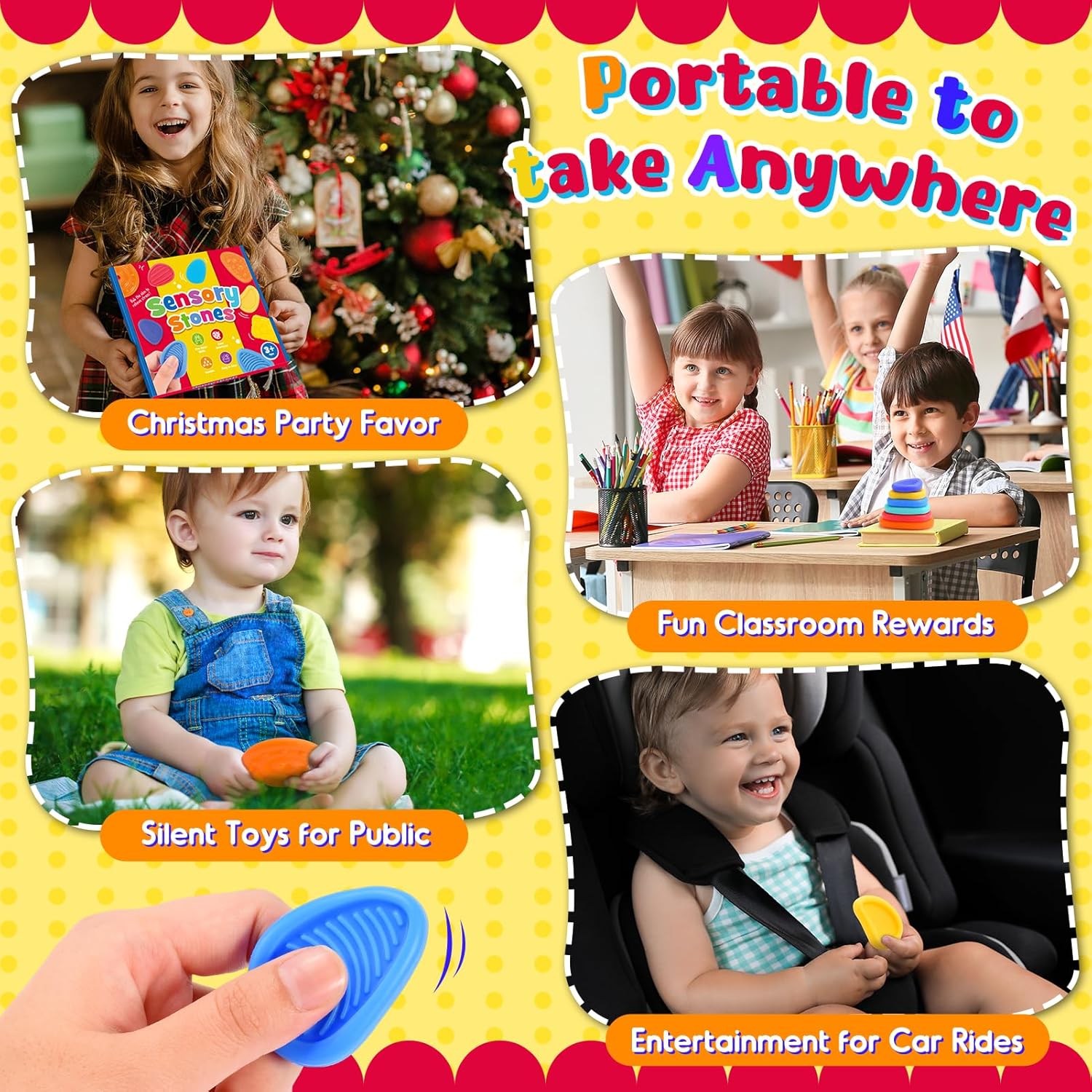 Leksakber sensory fidget toys set for fun classroom rewards and portable entertainment