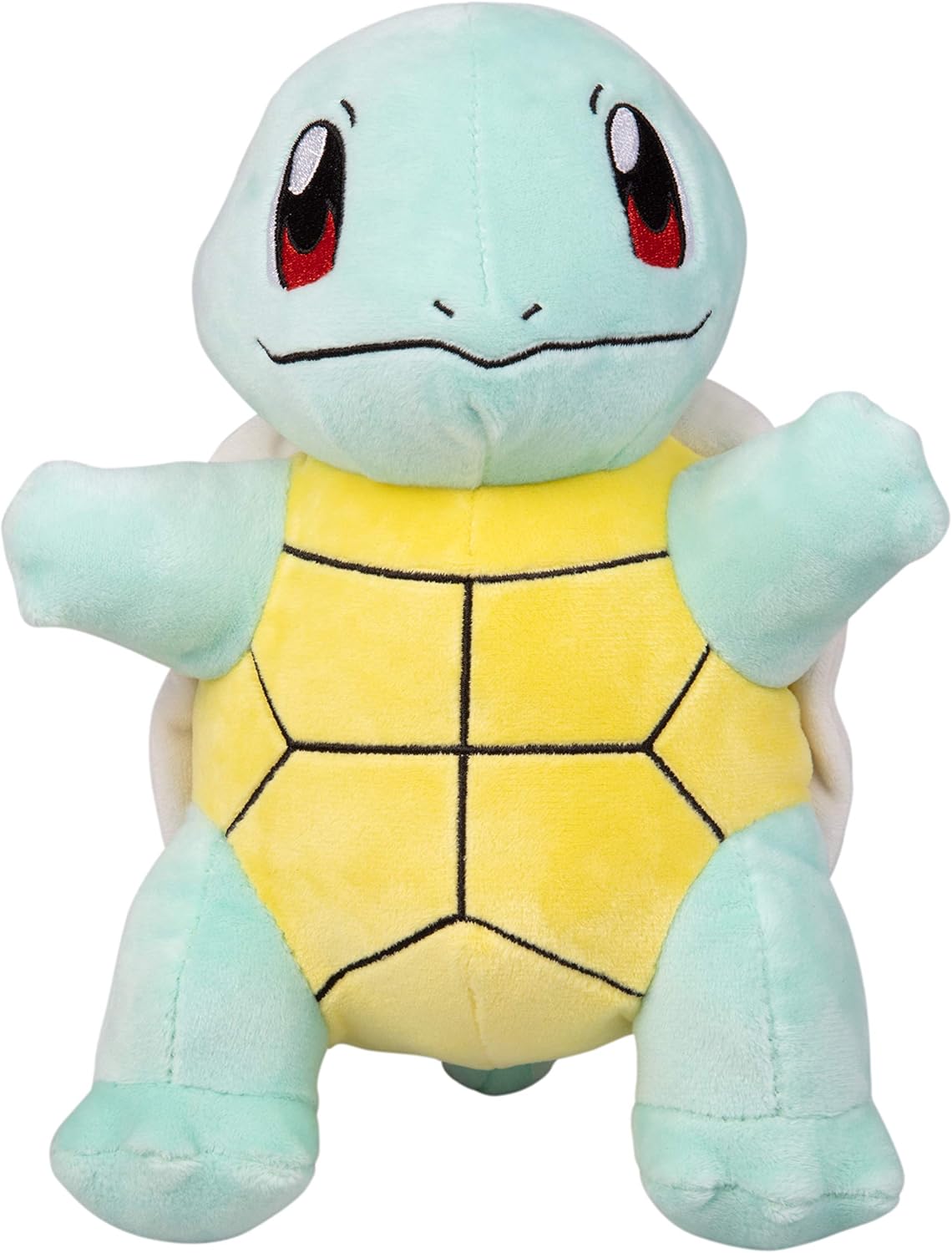 Wicked Cool Toys Squirtle plush toy with cute facial features and soft, huggable design