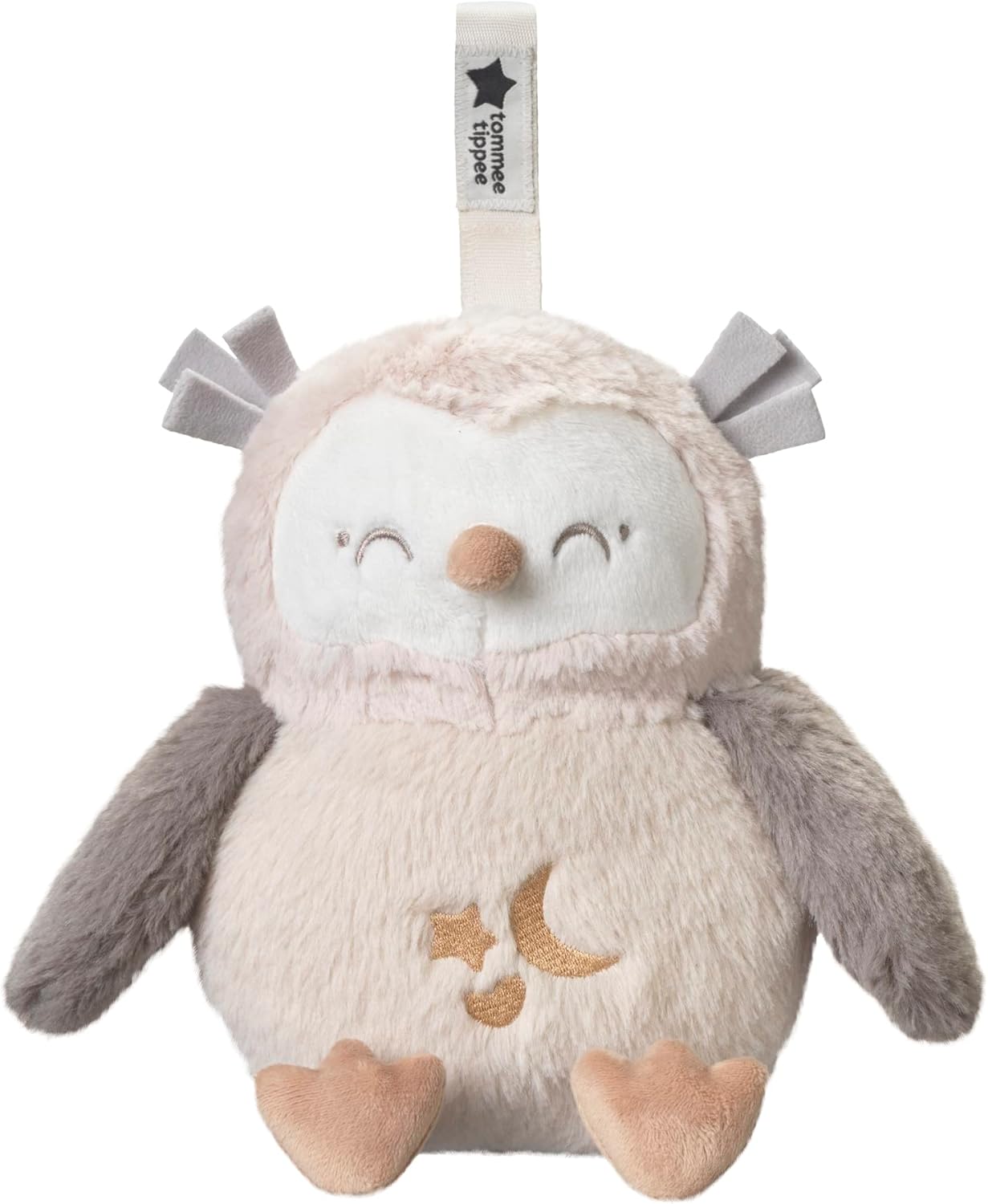 Tommee Tippee Ollie Owl sleep aid plush toy with a soft and comforting design for babies