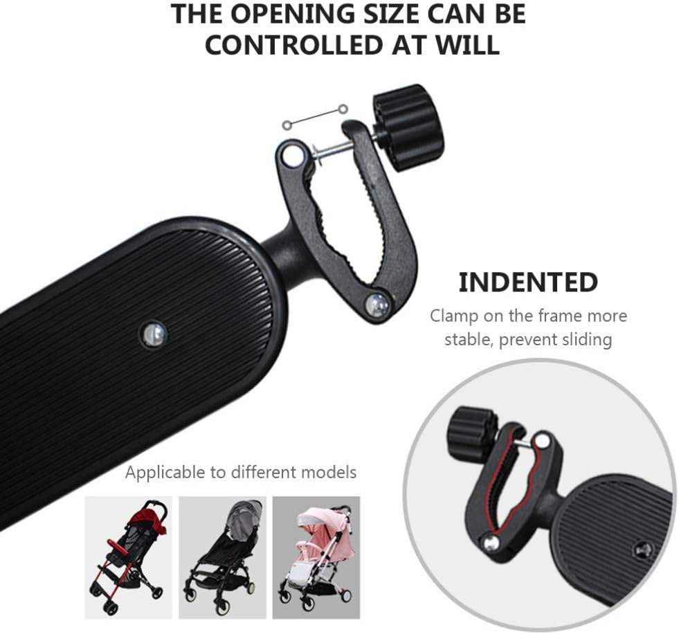 Universal stroller pedal by Toyandona designed for adjustable fit on various stroller models