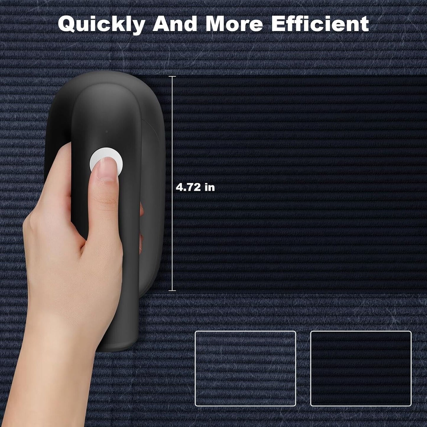 iVetto electric fabric shaver for quickly removing lint and bobbles from clothing