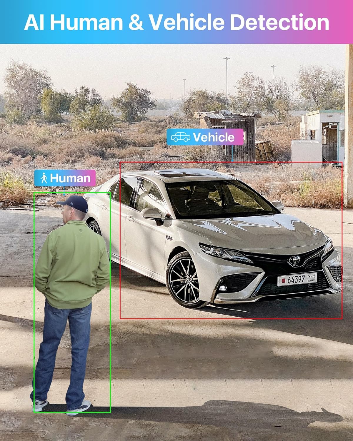 Zosi 16 channel CCTV system with hard drive for effective AI human and vehicle detection