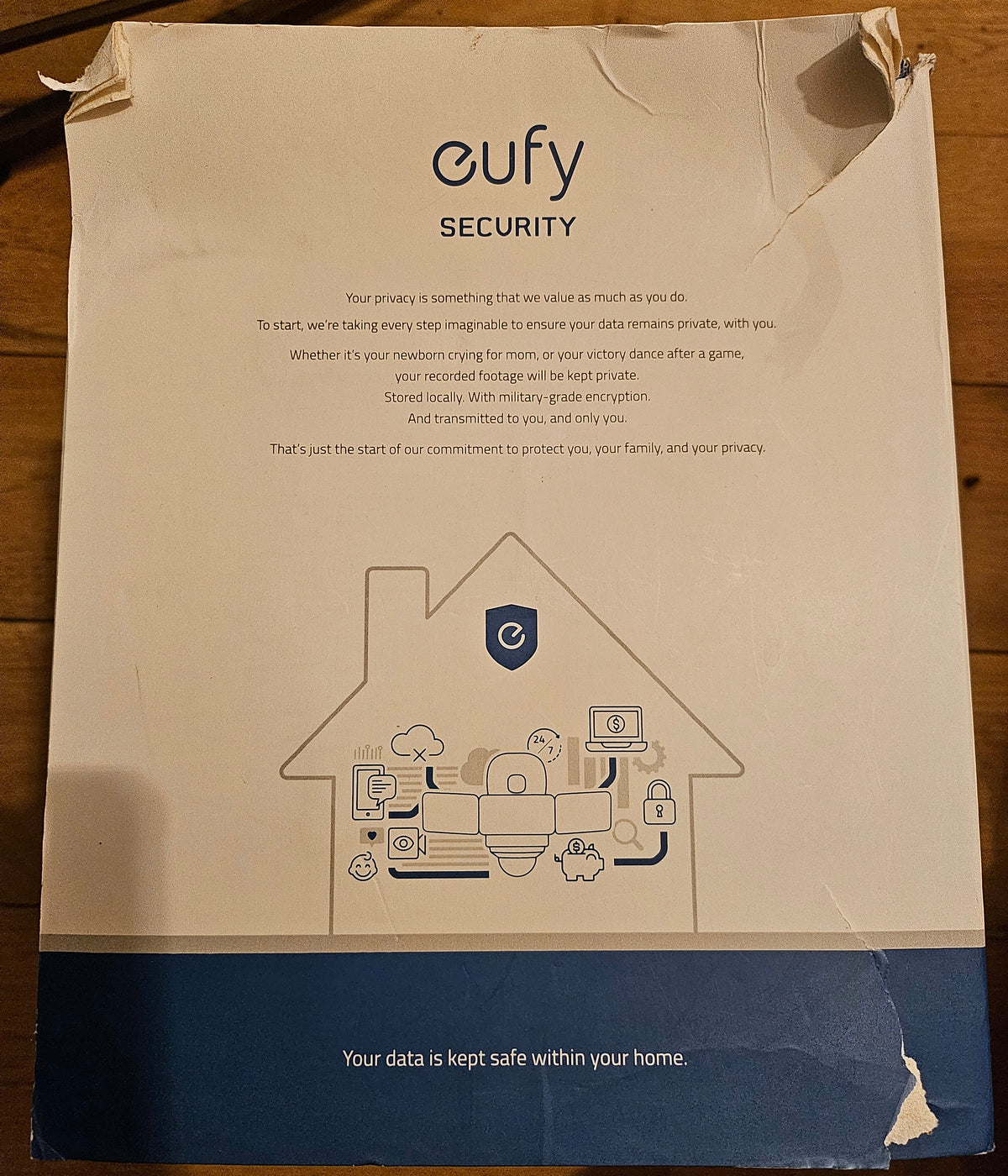 eufy Security Floodlight Cam S330, 360-Degree Pan & Tilt Coverage, 2K Full HD, 3,000 Lumens, Weatherproof, On-Device AI Subject Lock and Tracking, No Monthly Fee, Hardwired