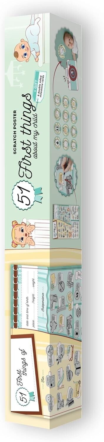 Baby's First Things Memory Book by The Trading Warehouse for recording precious milestones