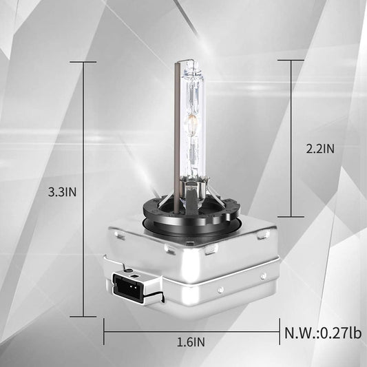 [1 Bulb Only] ADAURIS D3S Xenon Bulb Replacement HID