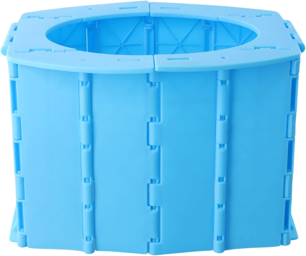 Portable Travel Potty Toddler, Travel Potty Training Toilet, Baby Mobile Toilet with Storage and Cleaning Bags, Suitable for Car Camping Tourism Outdoor Indoor, Blue