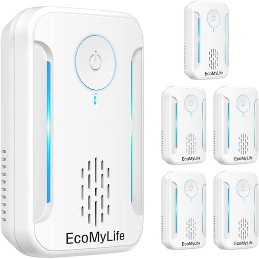 EcoMyLife Ultrasonic Pest Repeller (6 Pack)