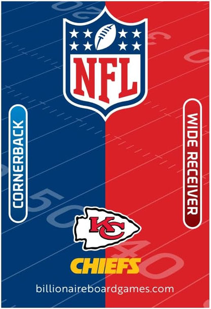 NFL Board Game By Football Billionaire Board Games | Family Board Games for Kids and Adults | Ages 8+ | A Trading & Family Strategy Board Game Game for 2-6 Players