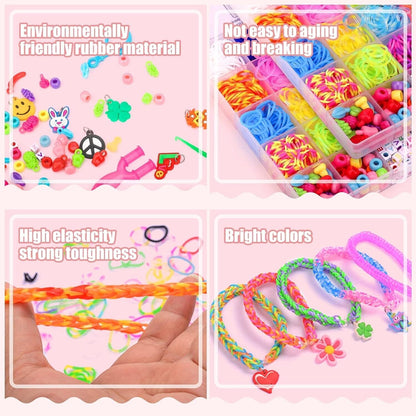 Toyess 2500+ Loom Rubber Bands Kit