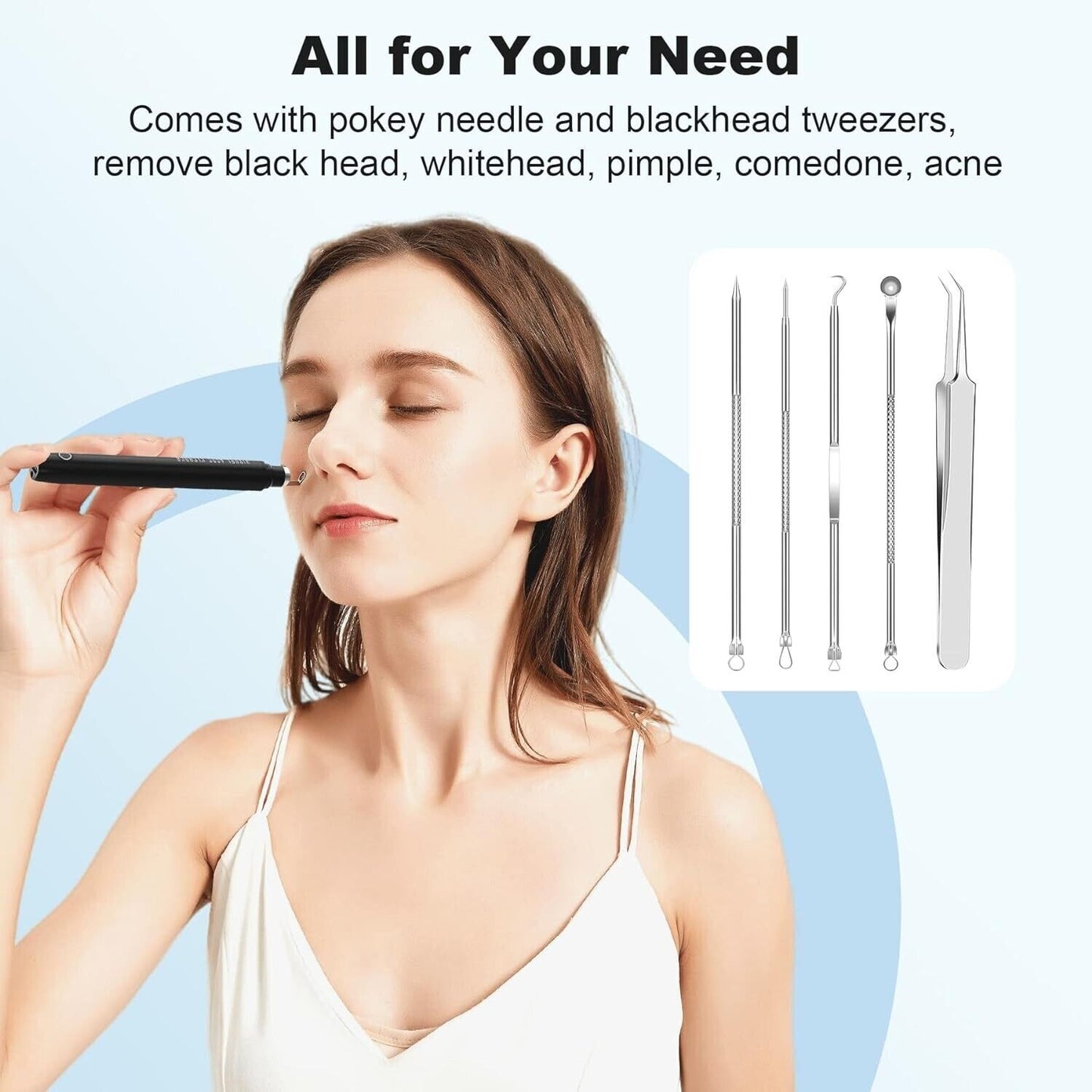 Yuyuko Blackhead Remover Tools For IPhone, IPad & Android Smart Phones