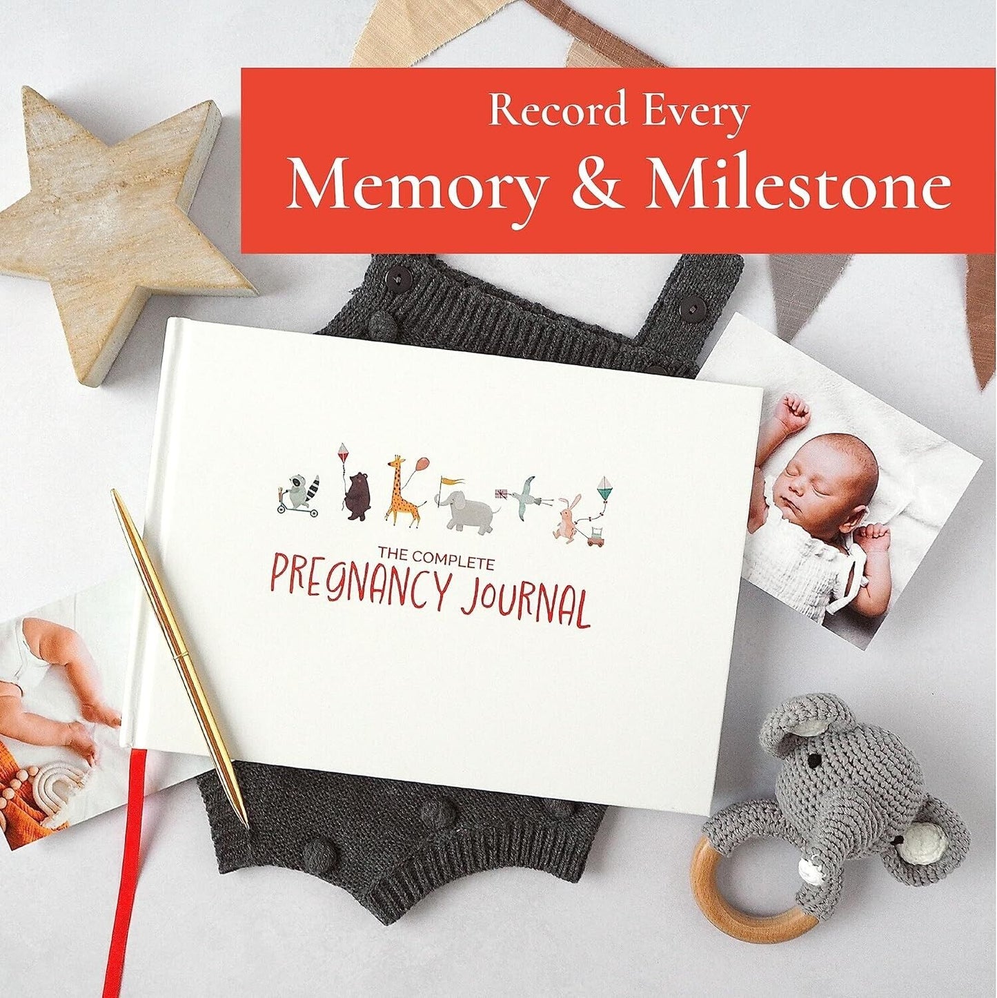 Pregnancy Journal Memory Book - Pregnant Gift Books For New Mothers (Adventure)