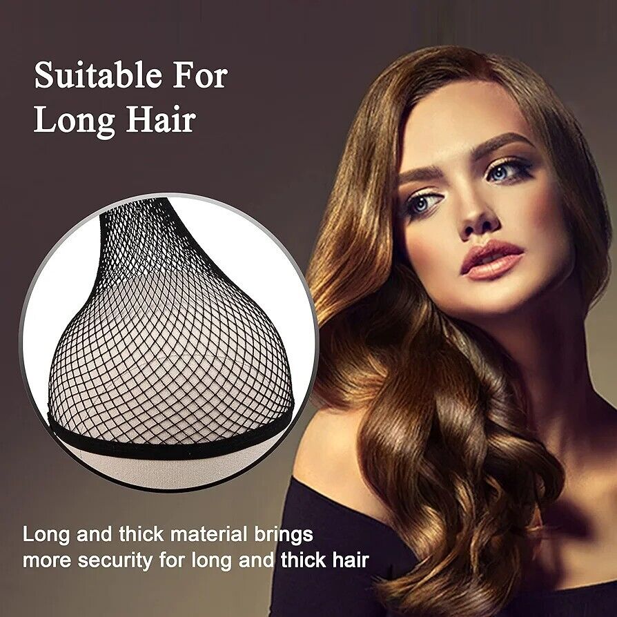 Stretch Wig Cap For Women & Men (2 Pcs)