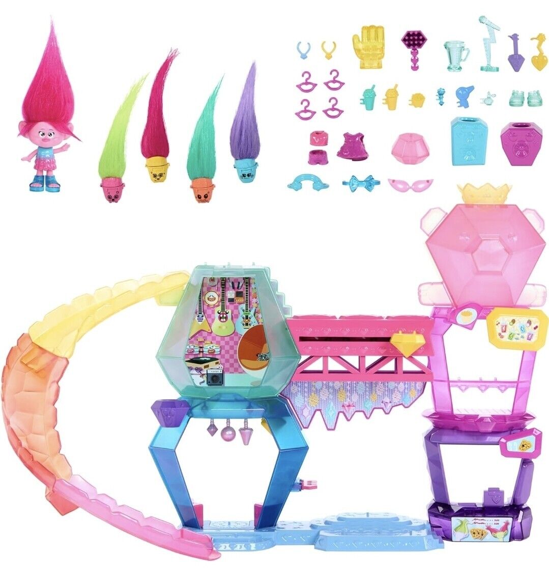 Mattel Trolls Band Together Toys, Mount Rageous Playset with Queen Poppy...